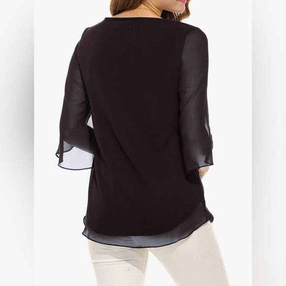 Oyamiki Black Blouse - Picture 2 of 8